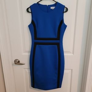 Calvin Klein Color Block Dress Size 4